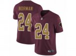 Washington Redskins #24 Josh Norman Vapor Untouchable Limited Burgundy Red Gold Number Alternate 80TH Anniversary NFL Jersey