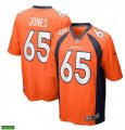 Denver Broncos #65 Brett Jones Nike Orange Vapor Untouchable Limited Jersey