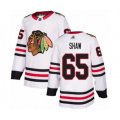 Chicago Blackhawks #65 Andrew Shaw Authentic White Away Hockey Jersey