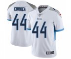 Tennessee Titans #44 Kamalei Correa White Vapor Untouchable Limited Player Football Jersey
