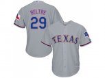 Texas Rangers #29 Adrian Beltre Grey New Cool Base Stitched MLB Jersey