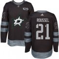 Dallas Stars #21 Antoine Roussel Premier Black 1917-2017 100th Anniversary NHL Jersey