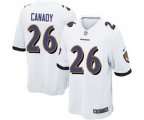 Baltimore Ravens #26 Maurice Canady Game White Football Jersey