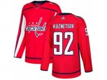 Washington Capitals #92 Evgeny Kuznetsov Red Home Authentic Stitched NHL Jersey