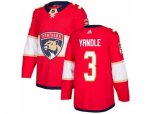 Florida Panthers #3 Keith Yandle Red Home Authentic Stitched NHL Jersey