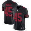 San Francisco 49ers #45 Tarvarius Moore Black Vapor Untouchable Limited Player NFL Jersey