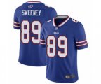 Buffalo Bills #89 Tommy Sweeney Royal Blue Team Color Vapor Untouchable Limited Player Football Jersey