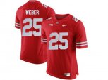 2016 Ohio State Buckeyes Mike Weber #25 College Football Limited Jersey - Scarlet