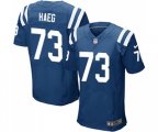 Indianapolis Colts #73 Joe Haeg Elite Royal Blue Team Color Football Jersey