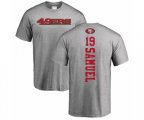 San Francisco 49ers #19 Deebo Samuel Ash Backer T-Shirt
