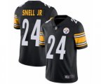 Pittsburgh Steelers #24 Benny Snell Jr. Black Team Color Vapor Untouchable Limited Player Football Jersey