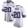 Buffalo Bills #20 Zack Moss Nike White Vapor Limited Jersey