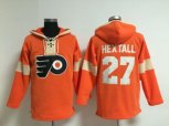 Philadelphia Flyers #27 Ron Hextall orange jerseys (pullover hooded sweatshirt)