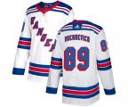 Reebok New York Rangers #89 Pavel Buchnevich Authentic White Away NHL Jersey