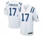 Indianapolis Colts #17 Devin Funchess Game White Football Jerseys