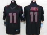 Atlanta Falcons #11 Julio Jones black stitched nfl limited jerseys