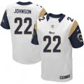Los Angeles Rams #22 Trumaine Johnson White Vapor Untouchable Elite Player NFL Jersey