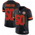 Kansas City Chiefs #50 Justin Houston Limited Black Rush Vapor Untouchable NFL Jersey