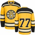 CCM Boston Bruins #77 Ray Bourque Premier Gold Throwback NHL Jersey