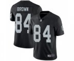 Oakland Raiders #84 Antonio Brown Black Team Color Vapor Untouchable Limited Player Football Jersey