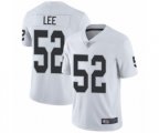 Oakland Raiders #52 Marquel Lee White Vapor Untouchable Limited Player Football Jersey