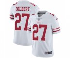 San Francisco 49ers #27 Adrian Colbert White Vapor Untouchable Limited Player Football Jersey