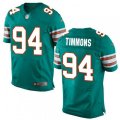Miami Dolphins #94 Lawrence Timmons Elite Aqua Green Alternate NFL Jersey