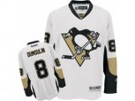 Reebok Pittsburgh Penguins #8 Brian Dumoulin Premier White Away NHL Jersey
