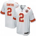 Kansas City Chiefs #2 Cairo Santos Game White NFL Jersey