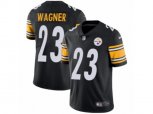 Pittsburgh Steelers #23 Mike Wagner Vapor Untouchable Limited Black Team Color NFL Jersey