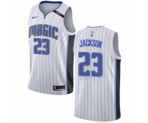 Orlando Magic #23 Justin Jackson Authentic White NBA Jersey - Association Edition