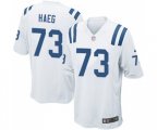 Indianapolis Colts #73 Joe Haeg Game White Football Jersey