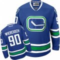 Vancouver Canucks #90 Patrick Wiercioch Premier Royal Blue Third NHL Jersey