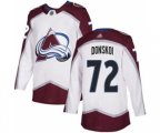 Colorado Avalanche #72 Joonas Donskoi White Road Authentic Stitched Hockey Jersey