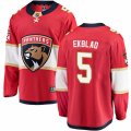 Panthers #5 Aaron Ekblad Fanatics Branded Red Home Breakaway NHL Jersey