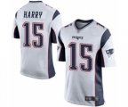New England Patriots #15 N'Keal Harry Game White Football Jersey