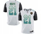 Jacksonville Jaguars #21 A.J. Bouye Elite White Road Drift Fashion Football Jersey