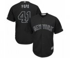 New York Yankees #41 Miguel Andujar Papa Authentic Black 2019 Players Weekend Baseball Jersey