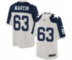Dallas Cowboys #63 Marcus Martin Limited White Throwback Alternate Football Jersey
