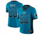 Carolina Panthers #55 David Mayo Limited Blue Rush Drift Fashion Football Jersey