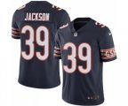 Chicago Bears #39 Eddie Jackson Navy Blue Team Color Vapor Untouchable Limited Player Football Jersey
