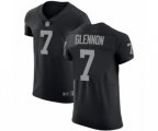 Oakland Raiders #7 Mike Glennon Black Team Color Vapor Untouchable Elite Player Football Jersey