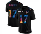Washington Redskins #17 Terry McLaurin Multi-Color Black 2020 NFL Crucial Catch Vapor Untouchable Limited Jersey