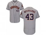 Houston Astros #43 Lance McCullers Grey Flexbase Authentic Collection MLB Jersey