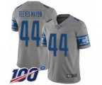 Detroit Lions #44 Jalen Reeves-Maybin Limited Gray Inverted Legend 100th Season Football Jersey