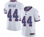 New York Giants #44 Doug Kotar Elite White Rush Vapor Untouchable Football Jersey