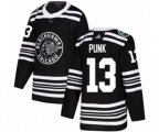Chicago Blackhawks #13 CM Punk Authentic Black 2019 Winter Classic NHL Jersey