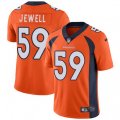 Denver Broncos #59 Josey Jewell Orange Team Color Vapor Untouchable Limited Player NFL Jersey