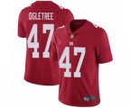 New York Giants #47 Alec Ogletree Red Limited Red Inverted Legend Football Jersey