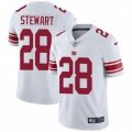 New York Giants #28 Jonathan Stewart White Vapor Untouchable Limited Player NFL Jersey